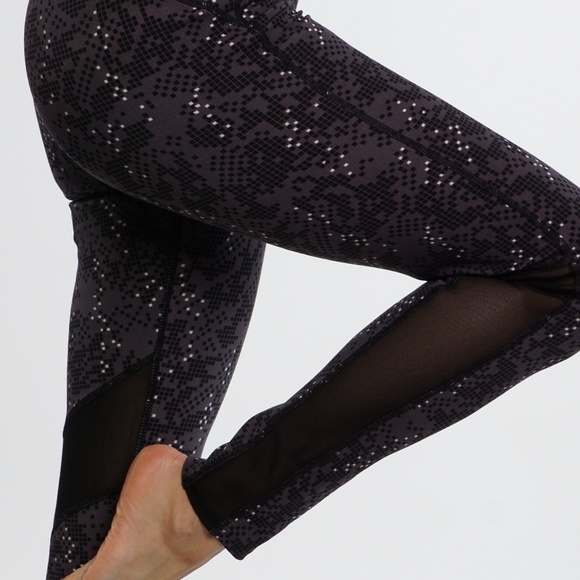 Yoga pants workout leggings LY6219-GreyDot - Picture 3 of 4